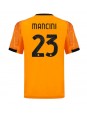 AS Roma Gianluca Mancini #23 Vieraspaita 2025-26 Lyhythihainen